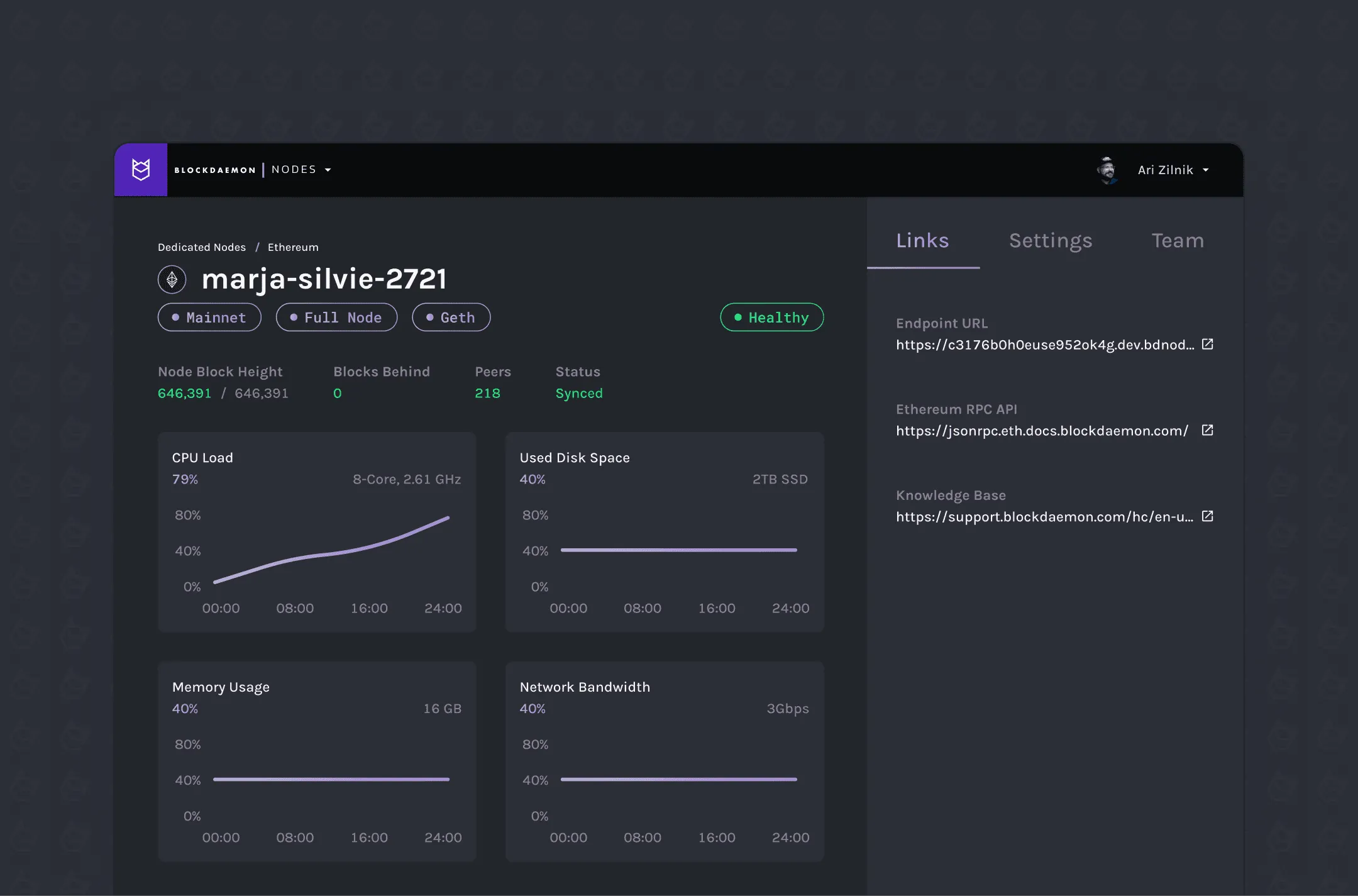 Deployment confirmation with live status after commit